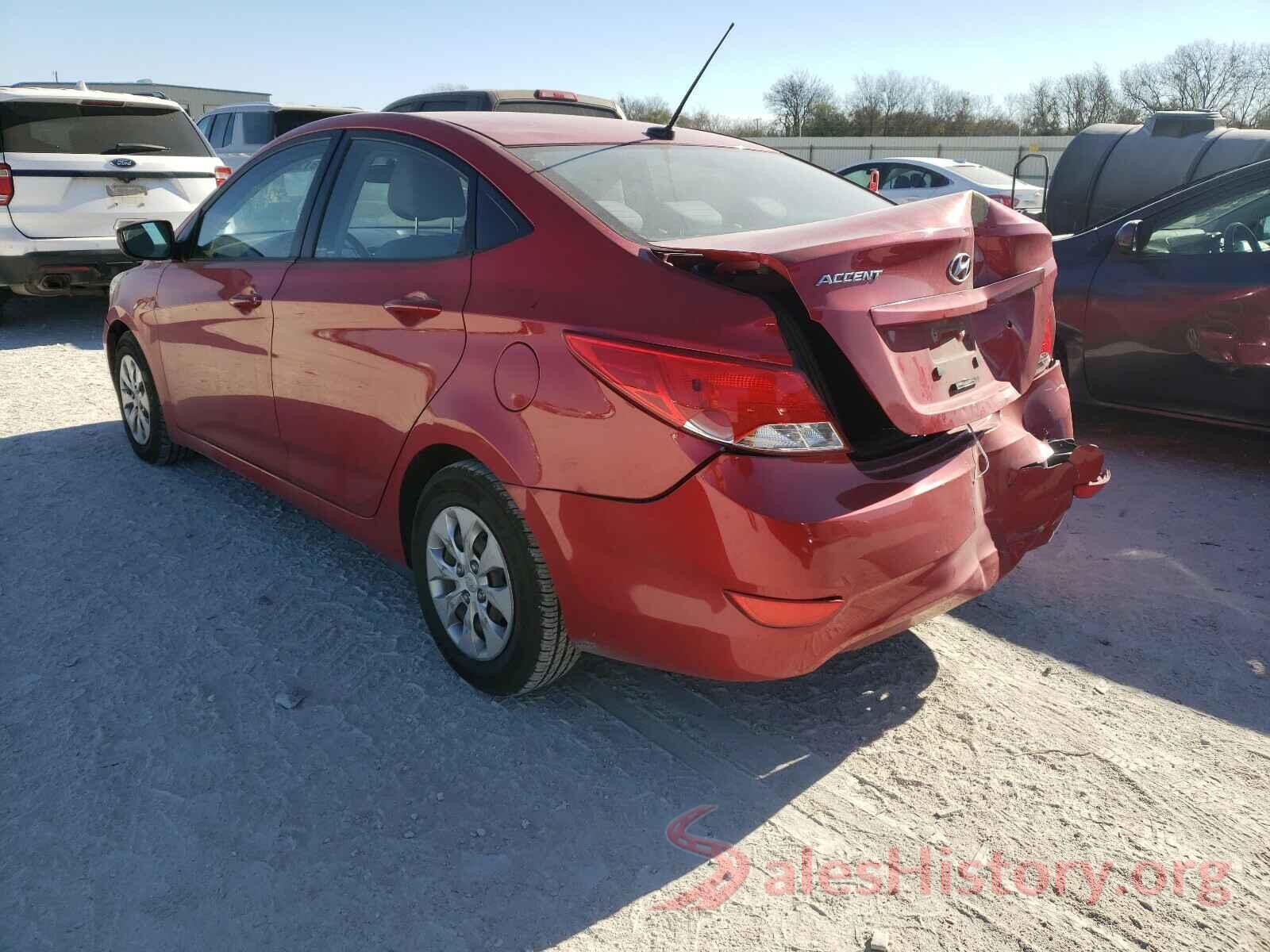 KMHCT4AE4GU942931 2016 HYUNDAI ACCENT