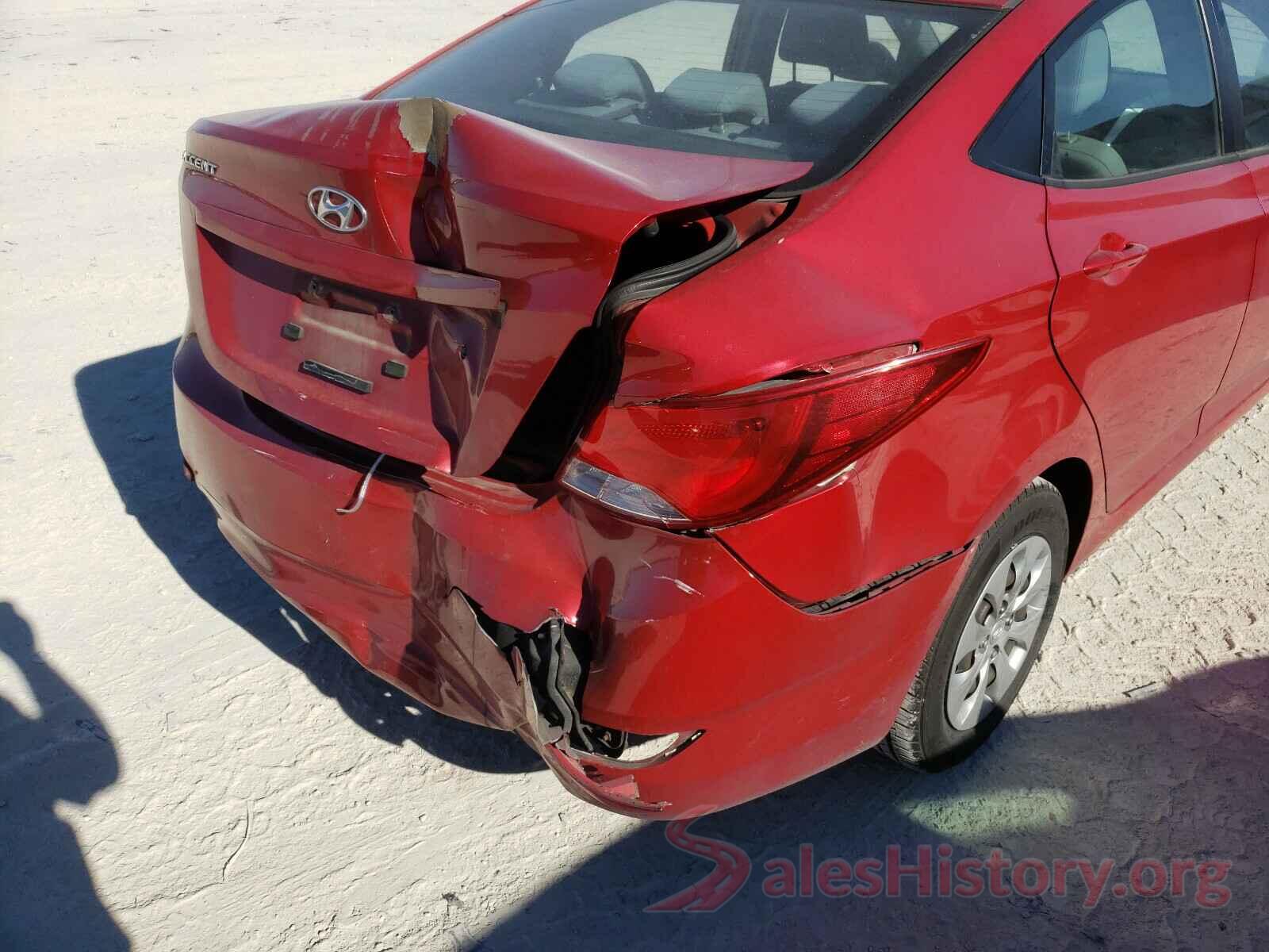 KMHCT4AE4GU942931 2016 HYUNDAI ACCENT