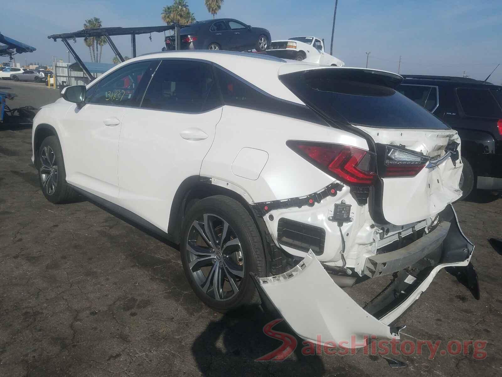 2T2ZZMCA3HC081209 2017 LEXUS RX350