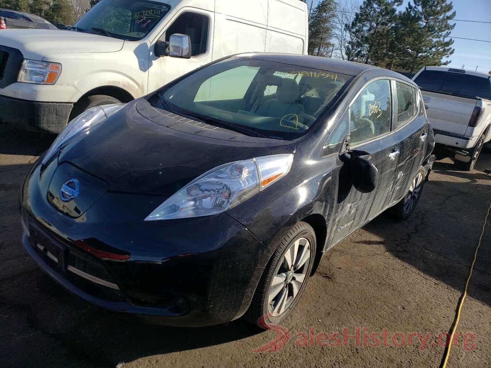 1N4BZ0CP7GC300821 2016 NISSAN LEAF