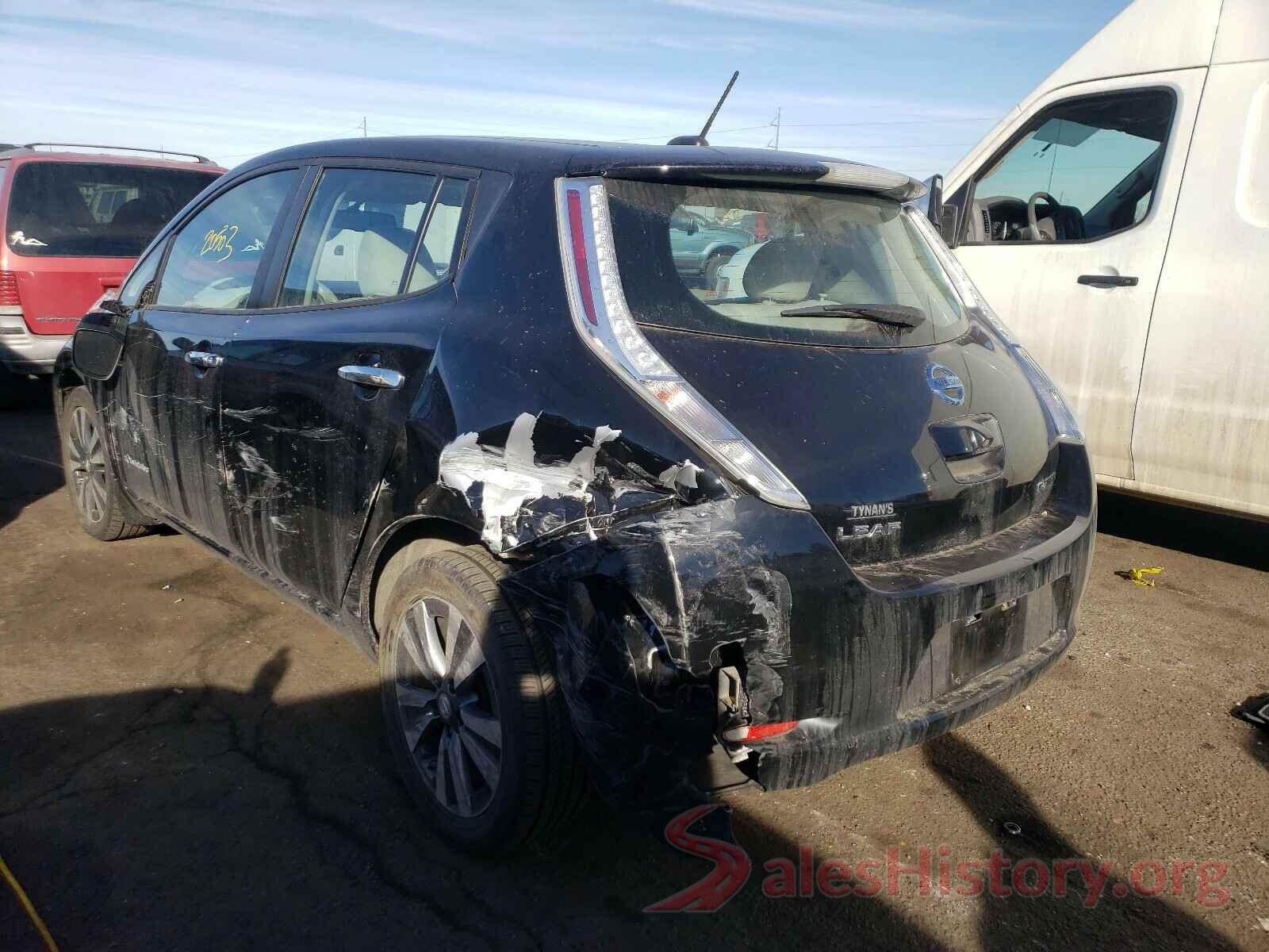 1N4BZ0CP7GC300821 2016 NISSAN LEAF