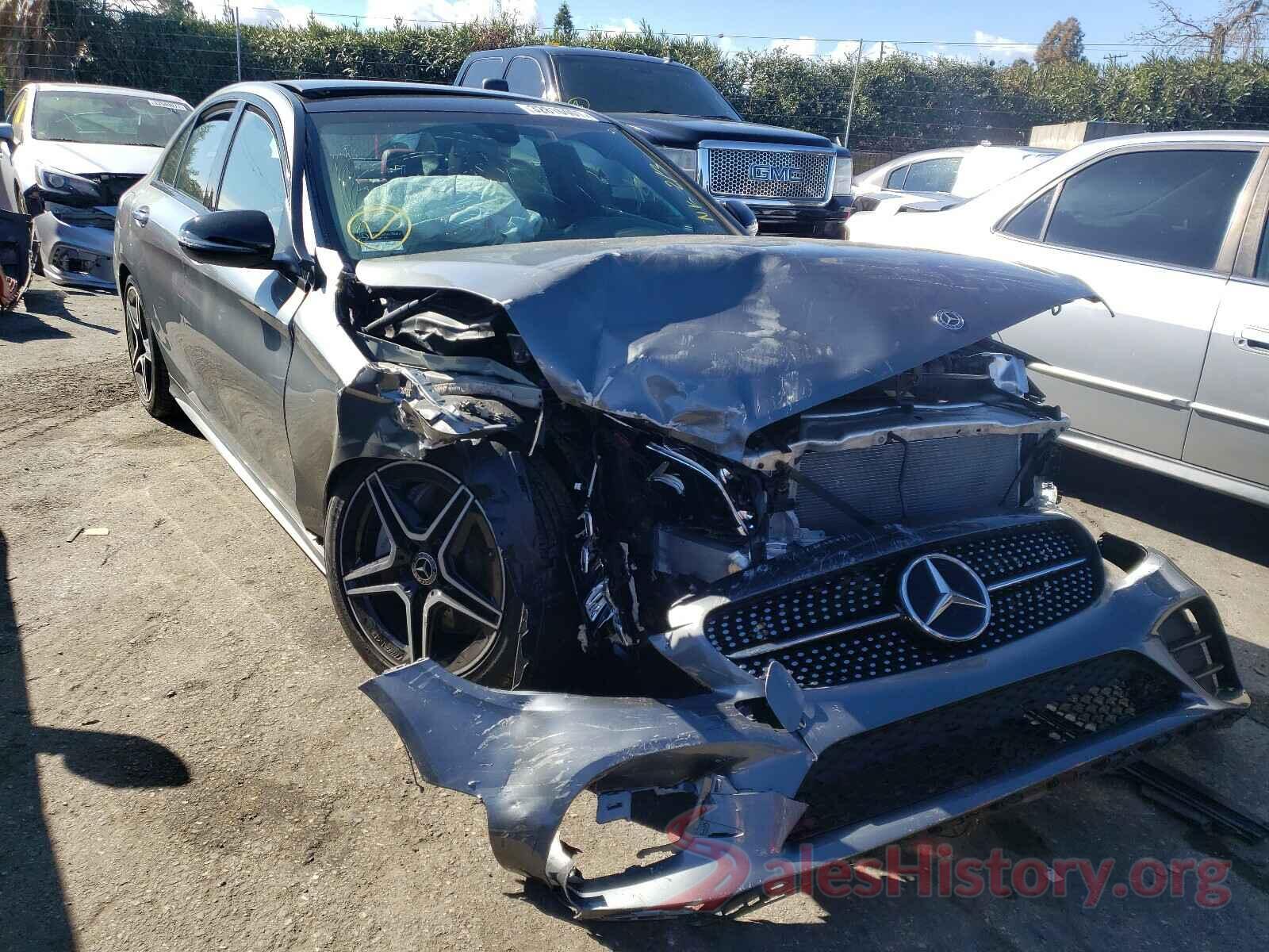 55SWF8DB0KU300398 2019 MERCEDES-BENZ C CLASS