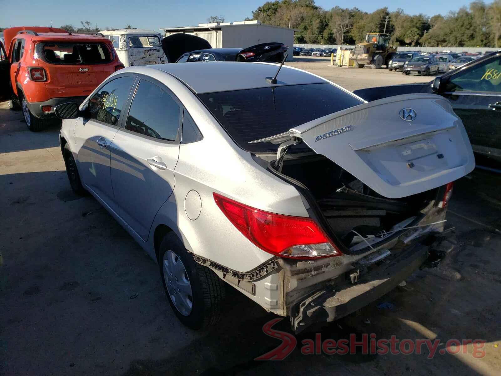 KMHCT4AE0GU017482 2016 HYUNDAI ACCENT