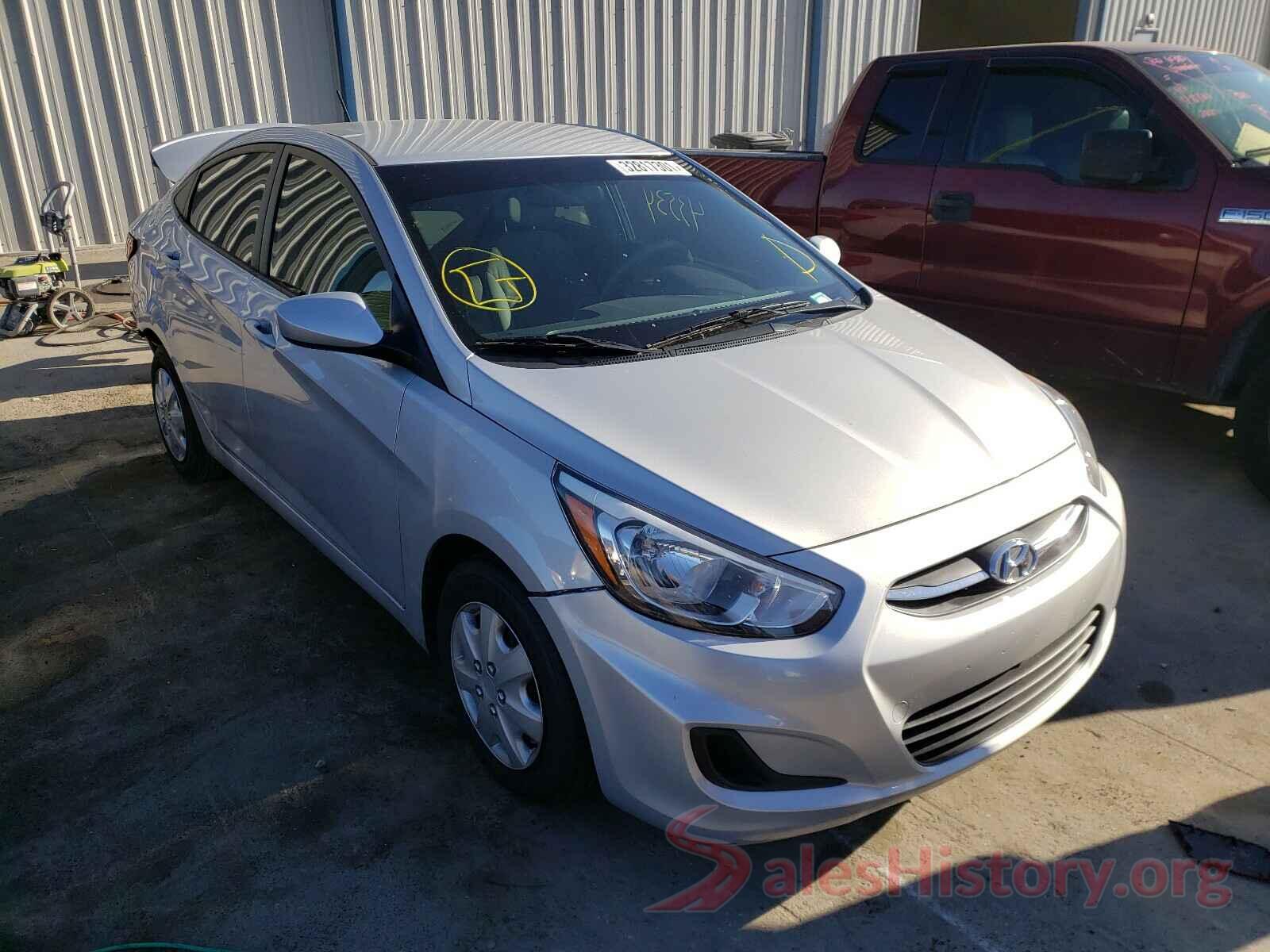 KMHCT4AE0GU017482 2016 HYUNDAI ACCENT