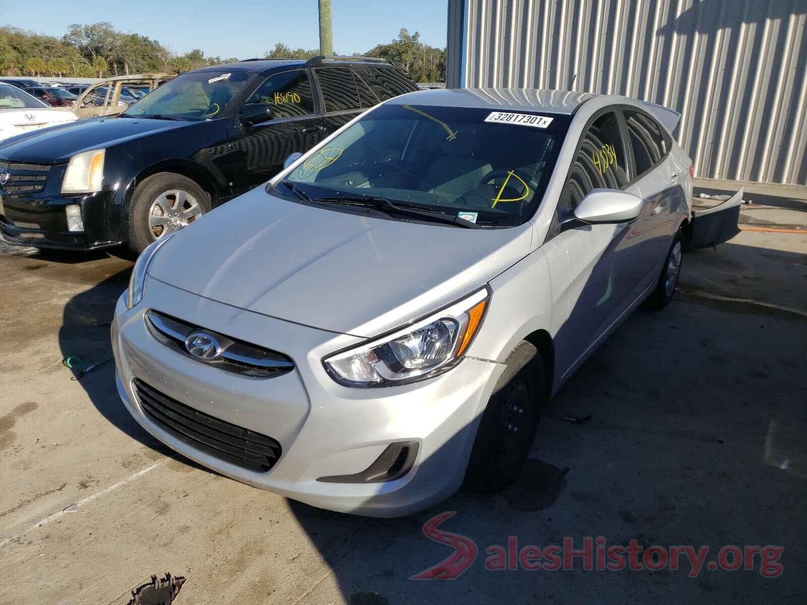 KMHCT4AE0GU017482 2016 HYUNDAI ACCENT