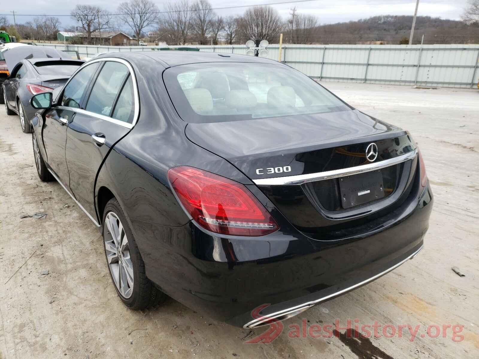 WDDWF8DBXLR561766 2020 MERCEDES-BENZ C CLASS