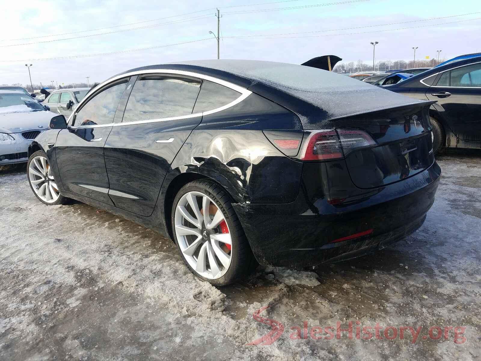 5YJ3E1EB3JF186294 2018 TESLA MODEL 3