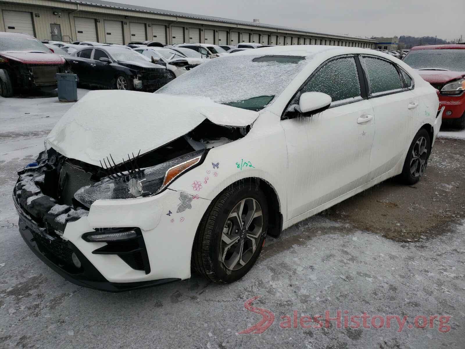 3KPF24AD8LE214808 2020 KIA FORTE