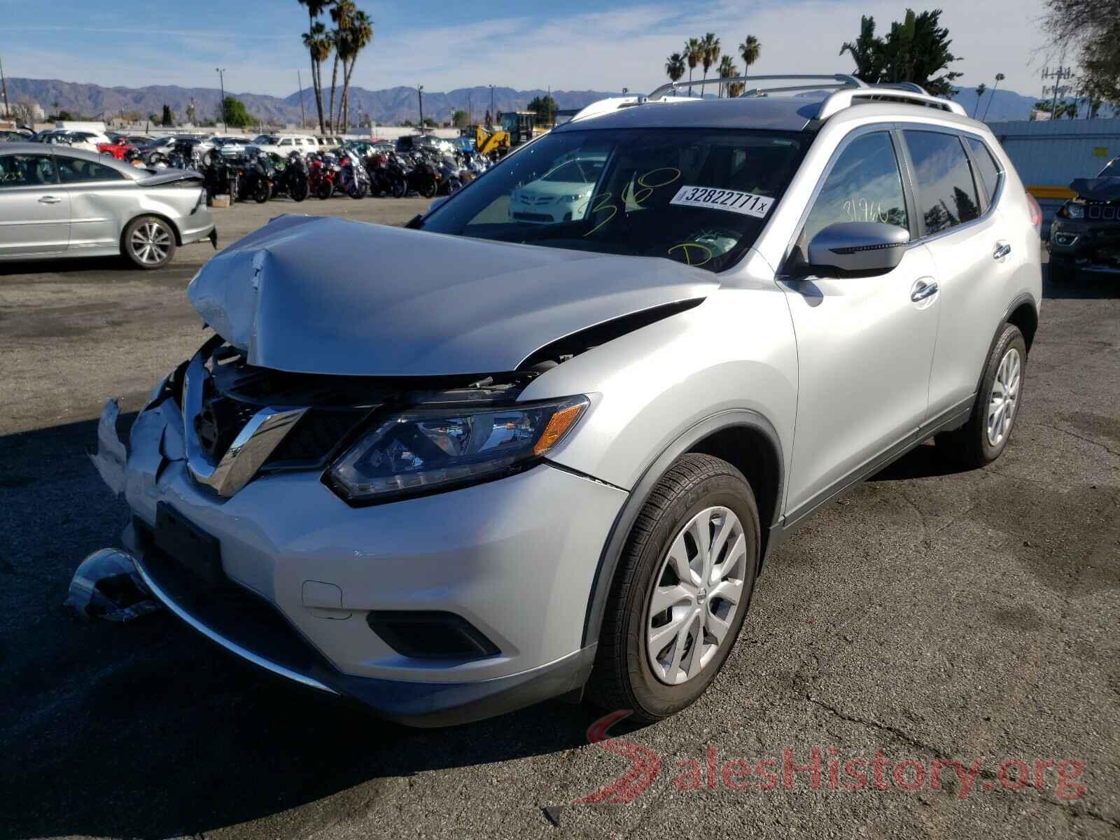 KNMAT2MT2GP681405 2016 NISSAN ROGUE