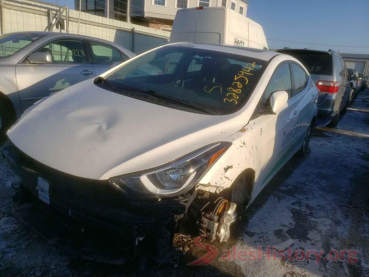 5NPDH4AE9GH754961 2016 HYUNDAI ELANTRA