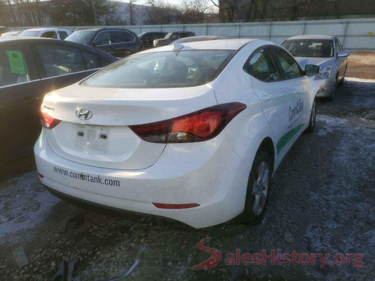 5NPDH4AE9GH754961 2016 HYUNDAI ELANTRA