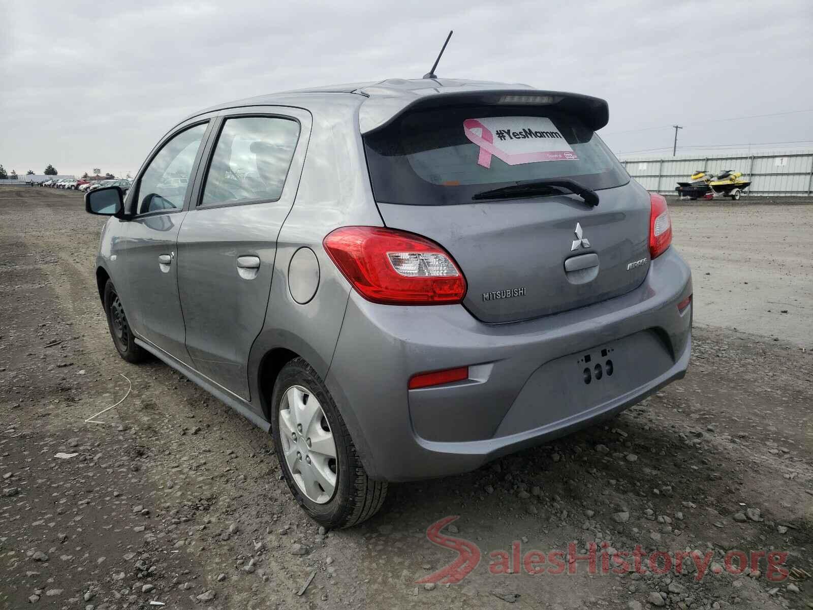 ML32A3HJ8HH005600 2017 MITSUBISHI MIRAGE