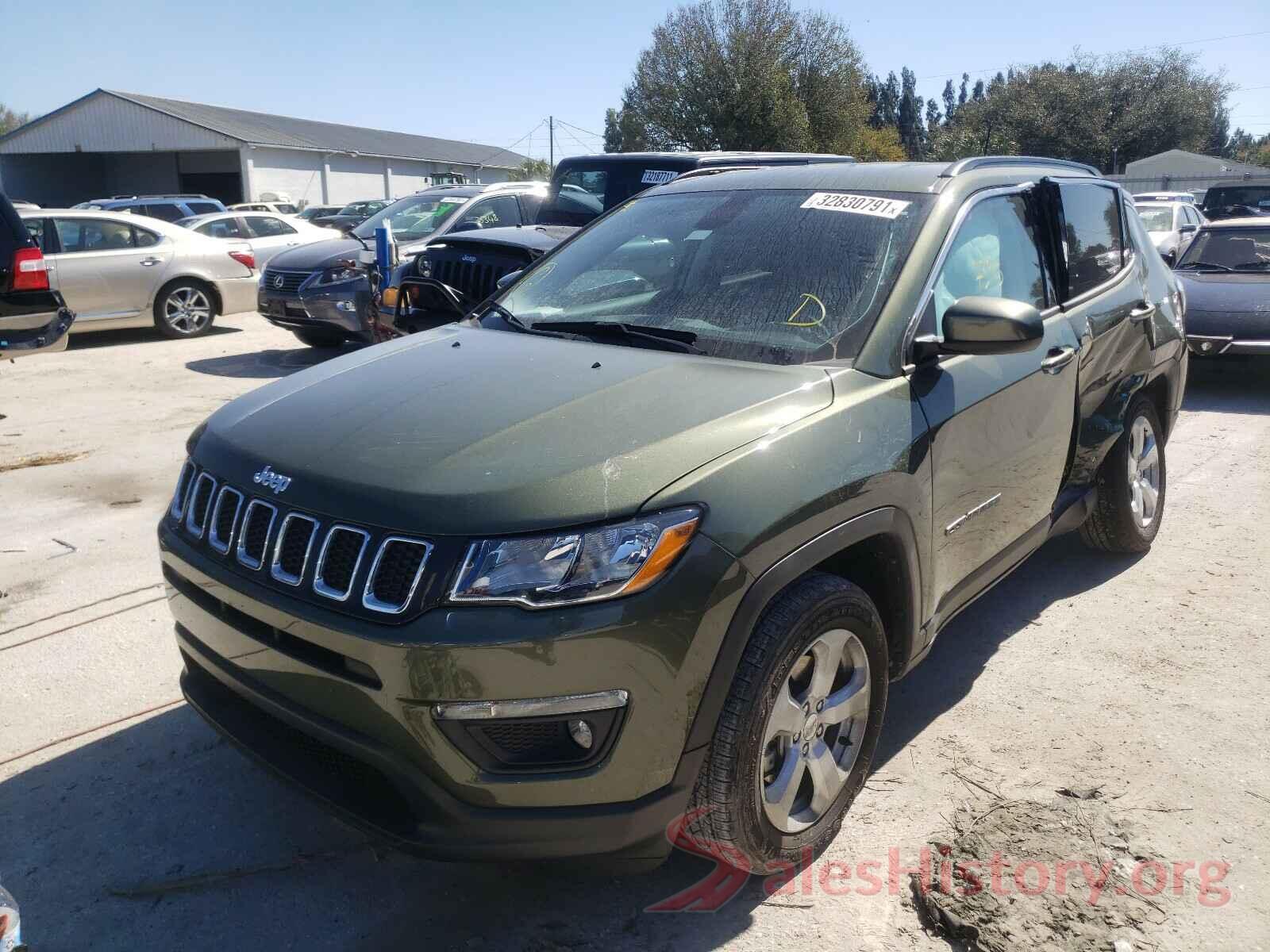 3C4NJCBBXLT257905 2020 JEEP COMPASS