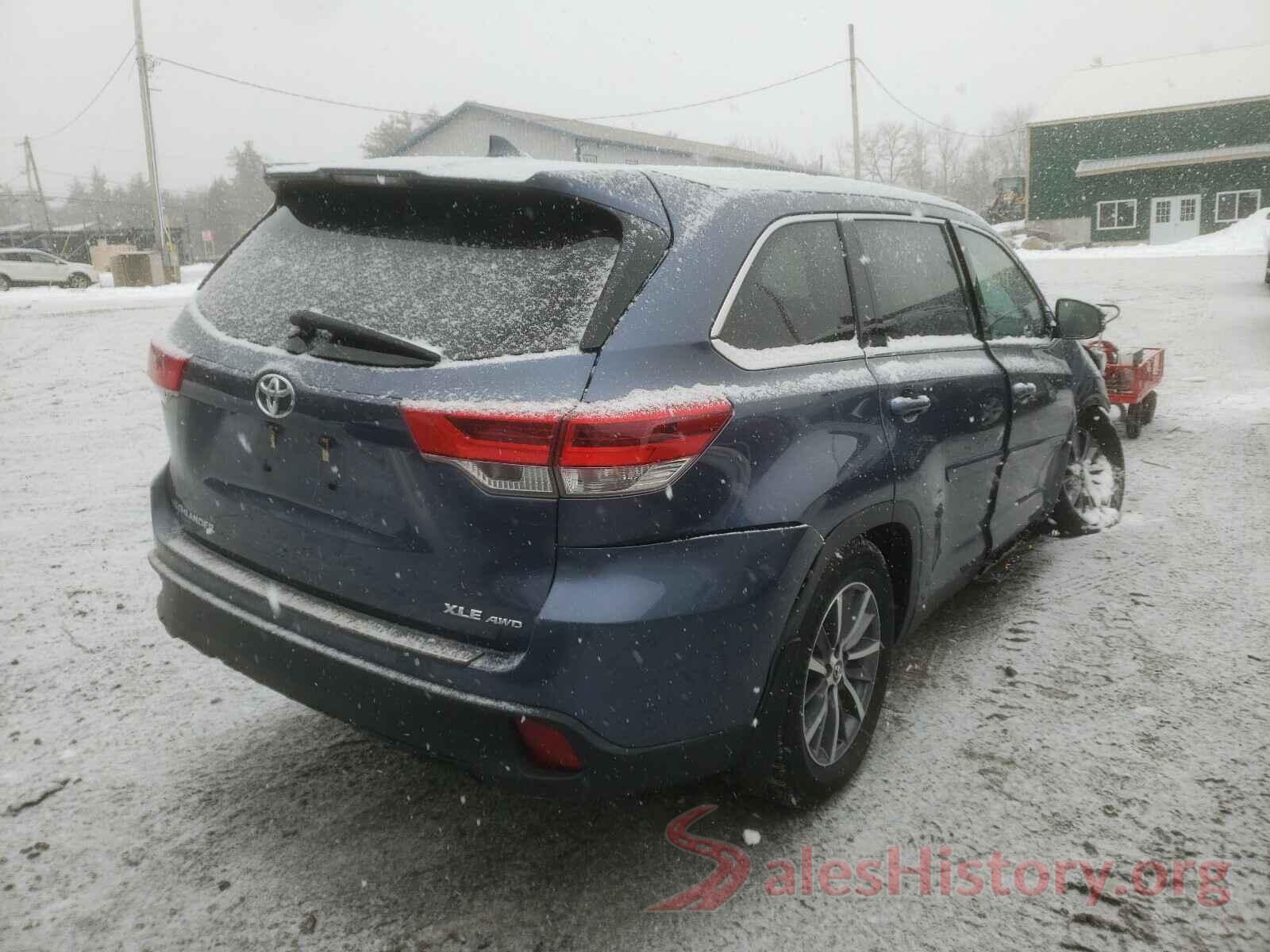 5TDJZRFHXKS956596 2019 TOYOTA HIGHLANDER