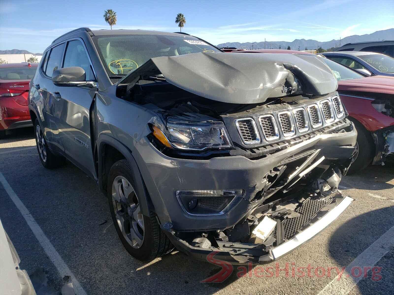 3C4NJDCB4KT790772 2019 JEEP COMPASS