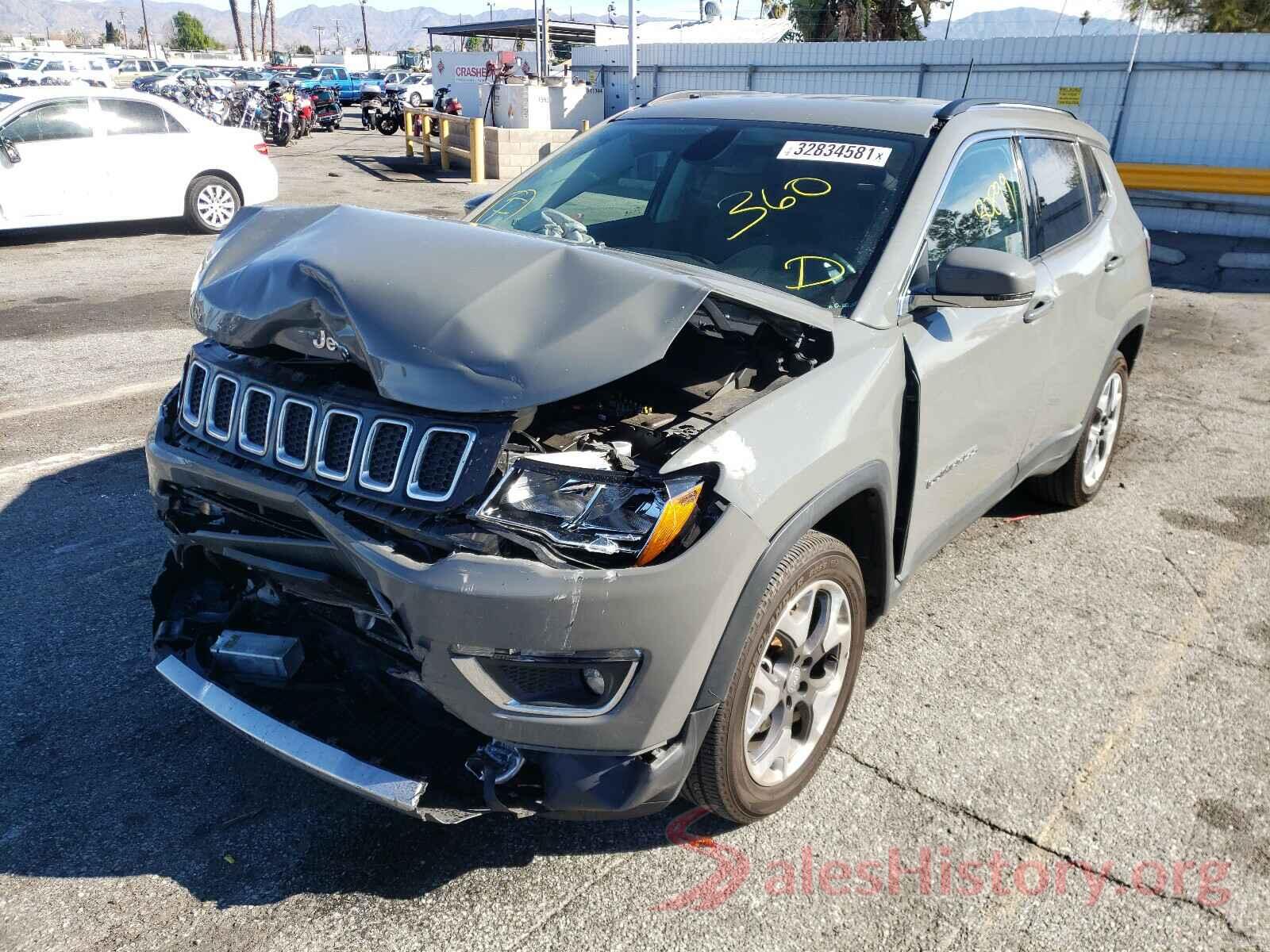 3C4NJDCB4KT790772 2019 JEEP COMPASS