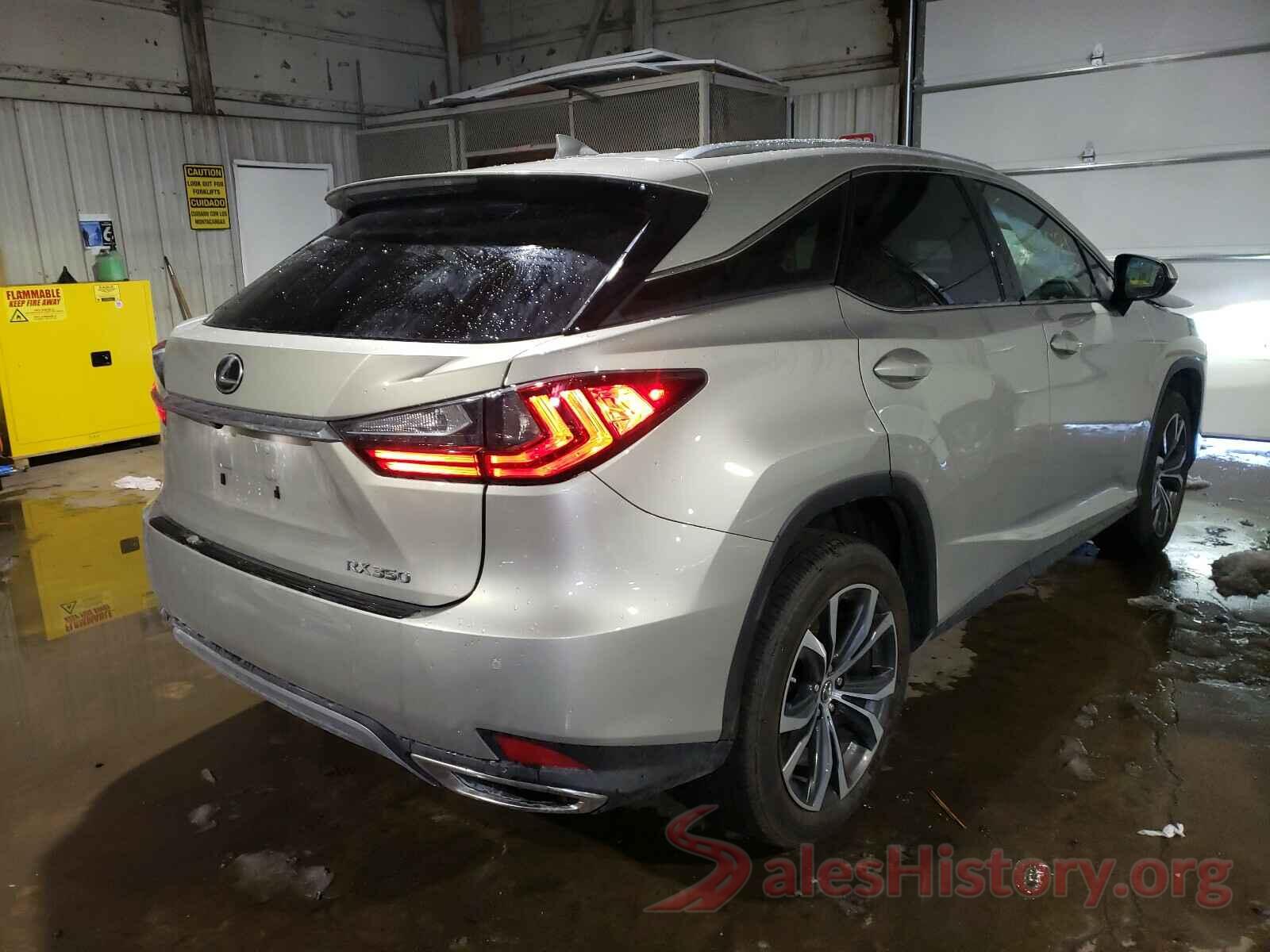 2T2HZMDA6LC237505 2020 LEXUS RX350