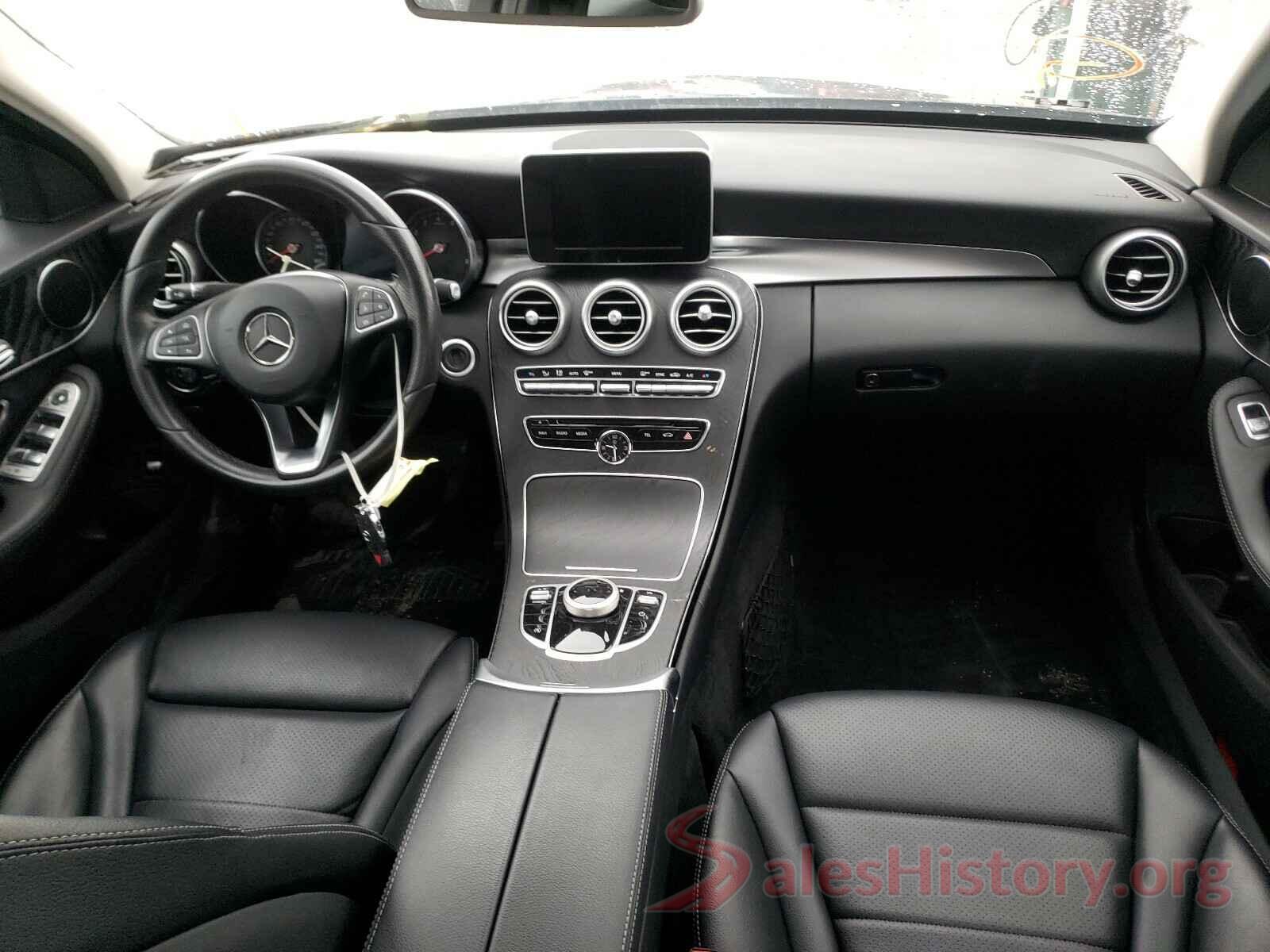 55SWF4JB3HU207090 2017 MERCEDES-BENZ C CLASS