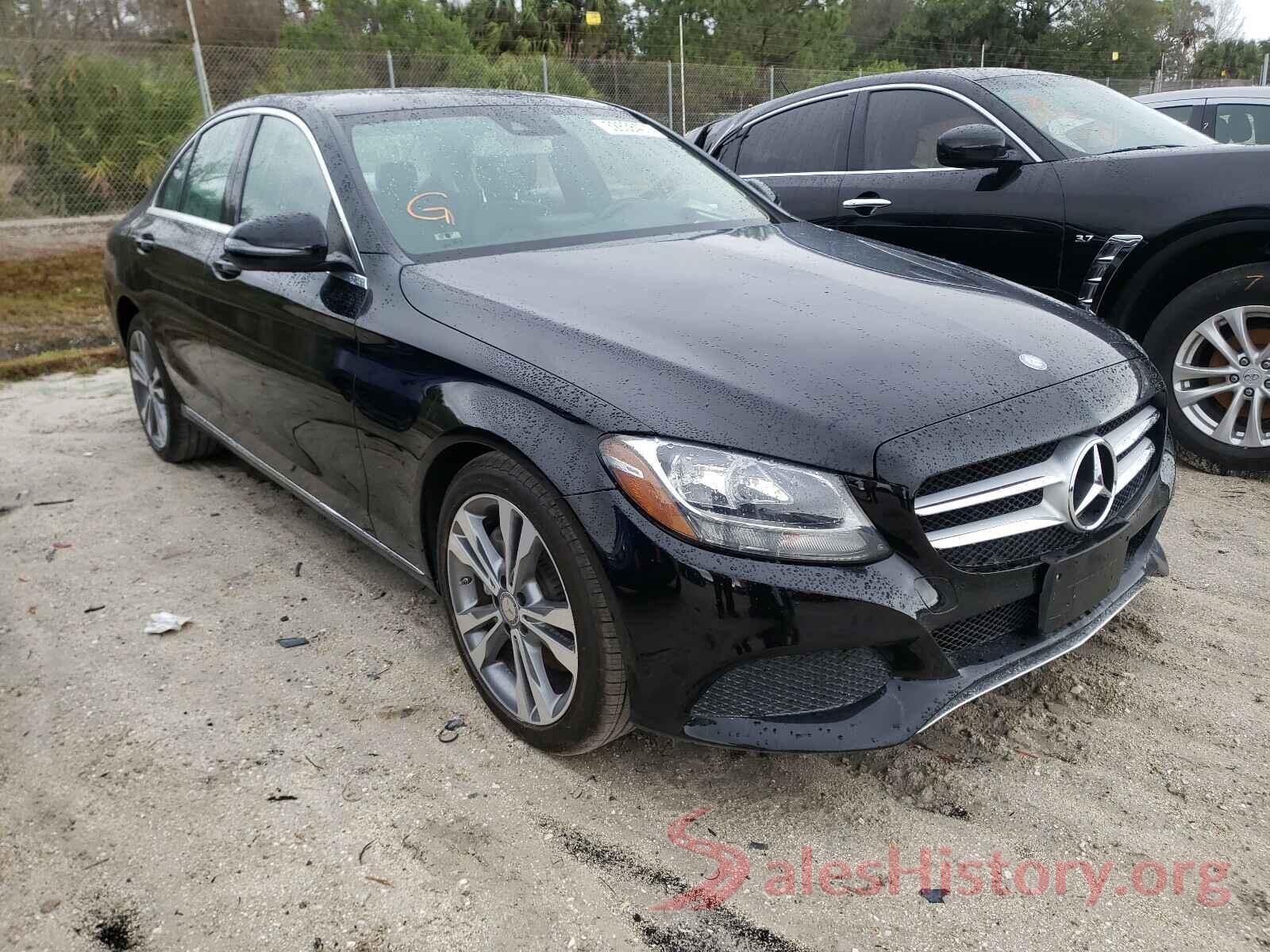 55SWF4JB3HU207090 2017 MERCEDES-BENZ C CLASS