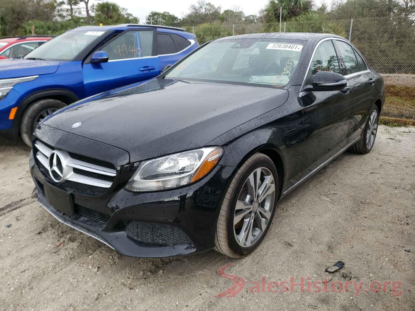 55SWF4JB3HU207090 2017 MERCEDES-BENZ C CLASS