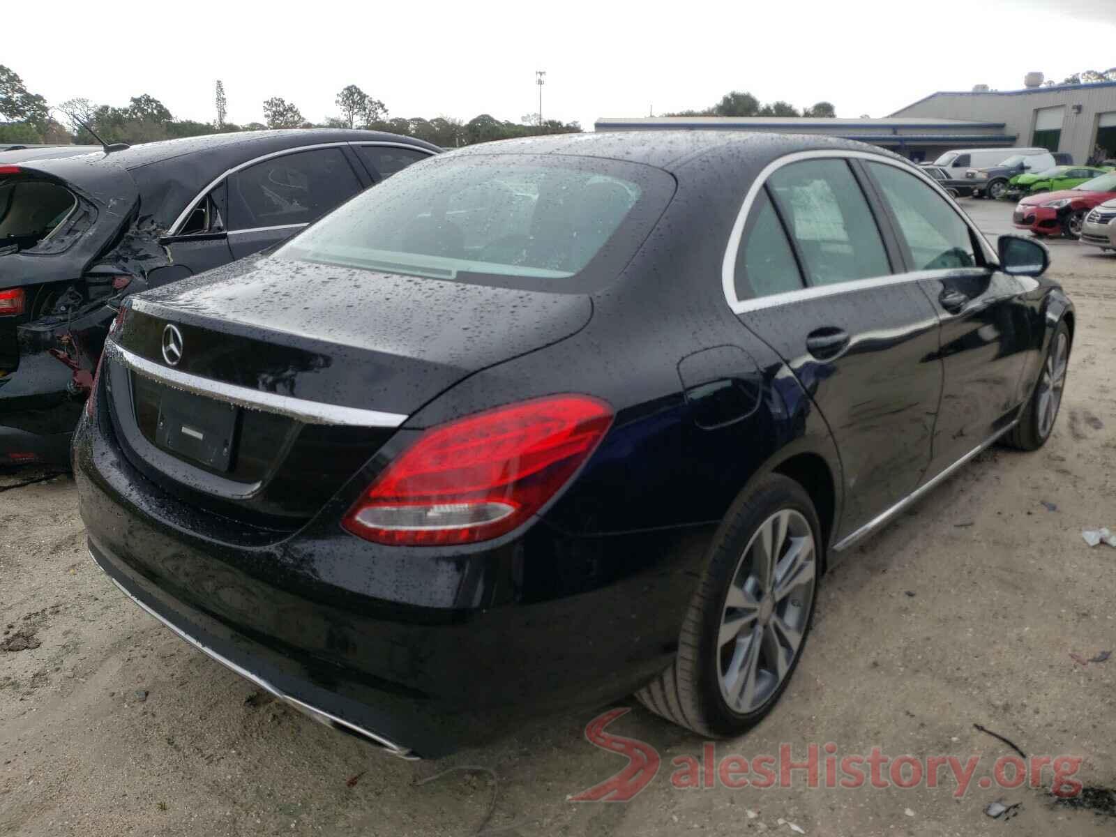 55SWF4JB3HU207090 2017 MERCEDES-BENZ C CLASS