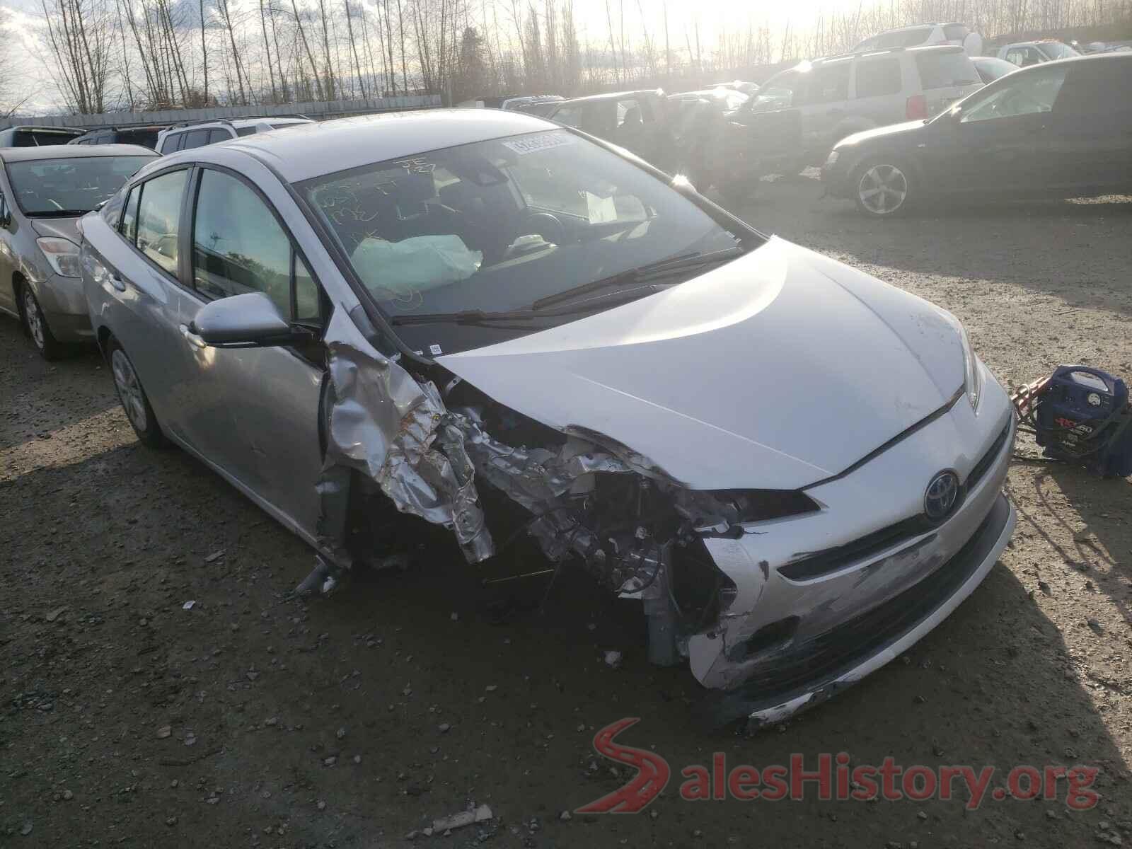 JTDKARFU7L3113743 2020 TOYOTA PRIUS