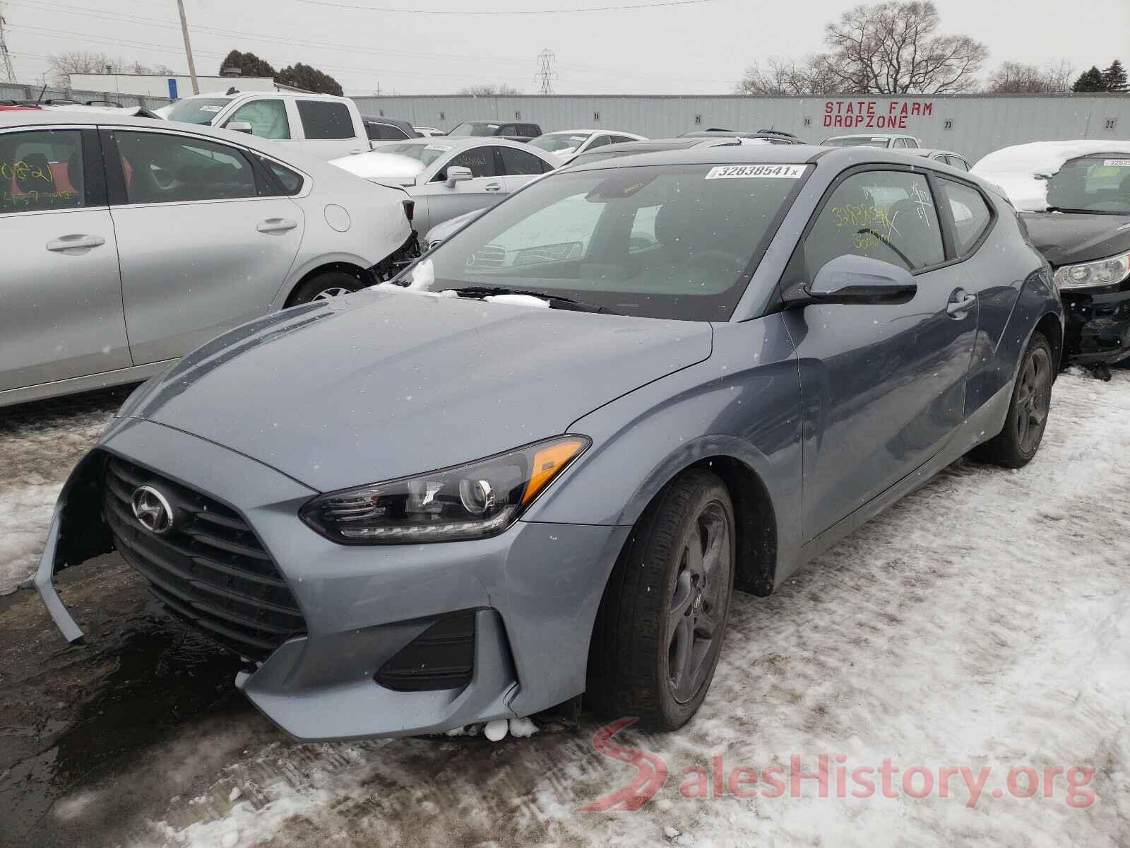 KMHTG6AF1KU017041 2019 HYUNDAI VELOSTER