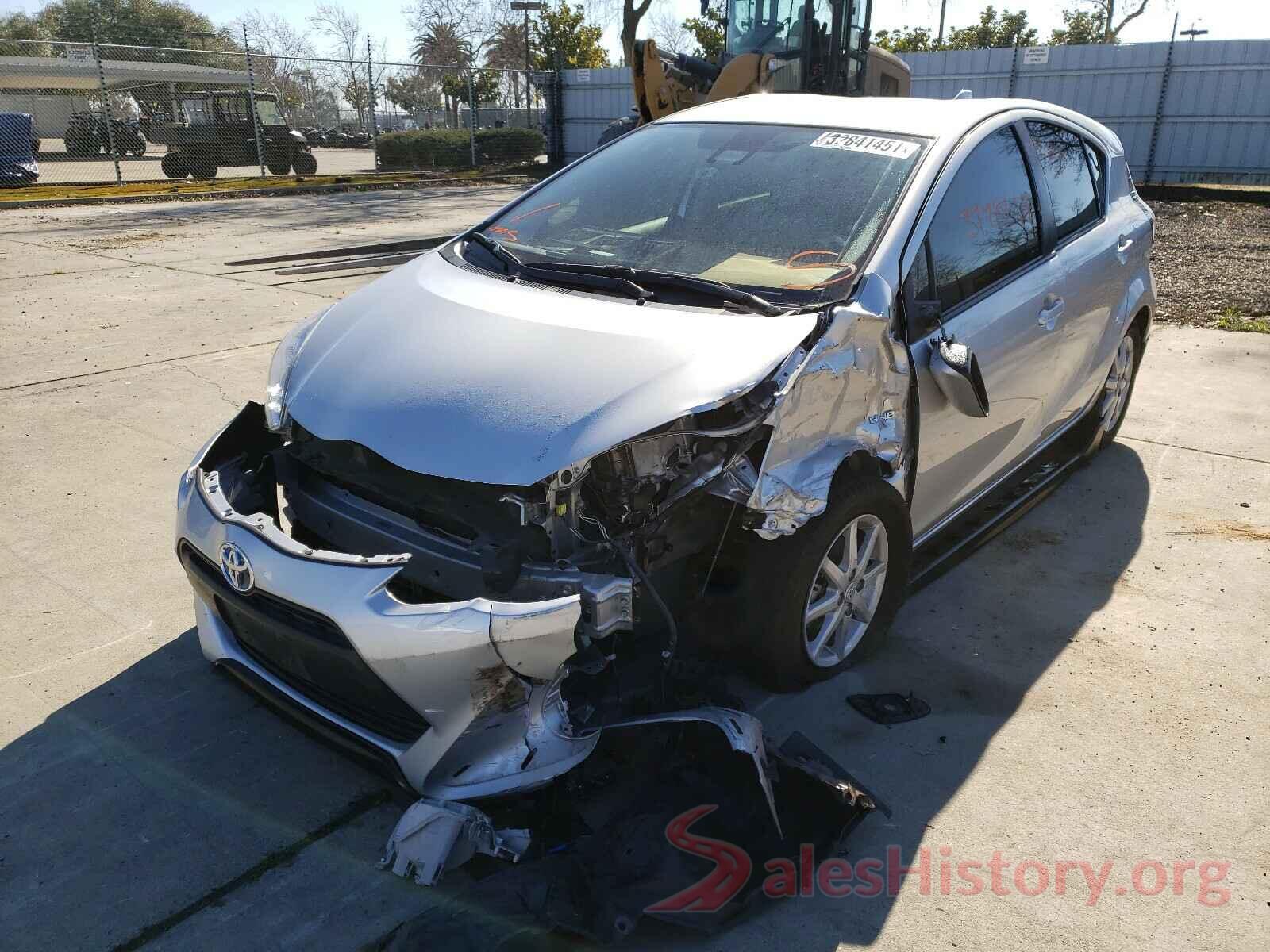 JTDKDTB31H1591497 2017 TOYOTA PRIUS