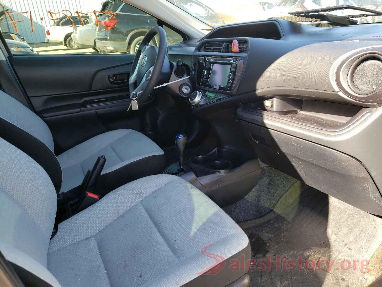 JTDKDTB31H1591497 2017 TOYOTA PRIUS