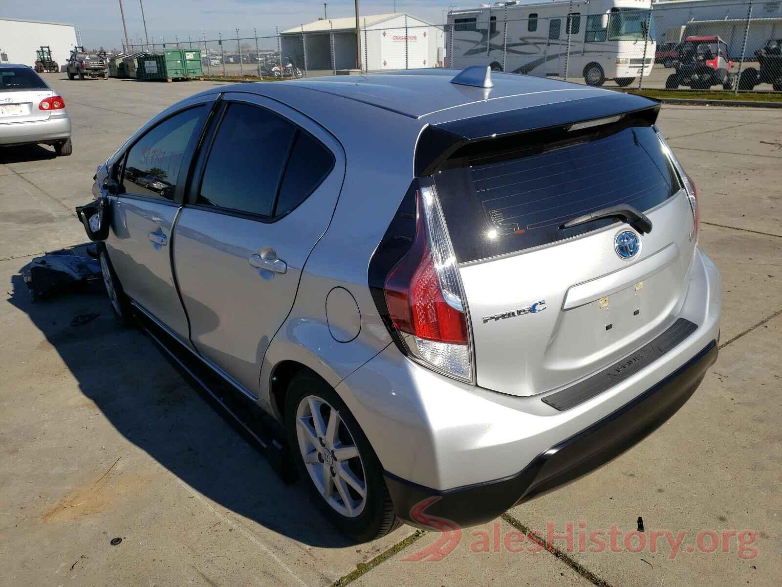 JTDKDTB31H1591497 2017 TOYOTA PRIUS