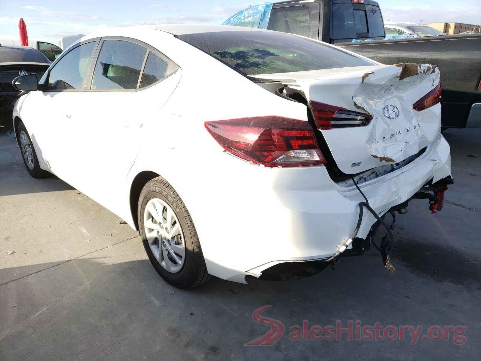 5NPD74LF7LH586224 2020 HYUNDAI ELANTRA