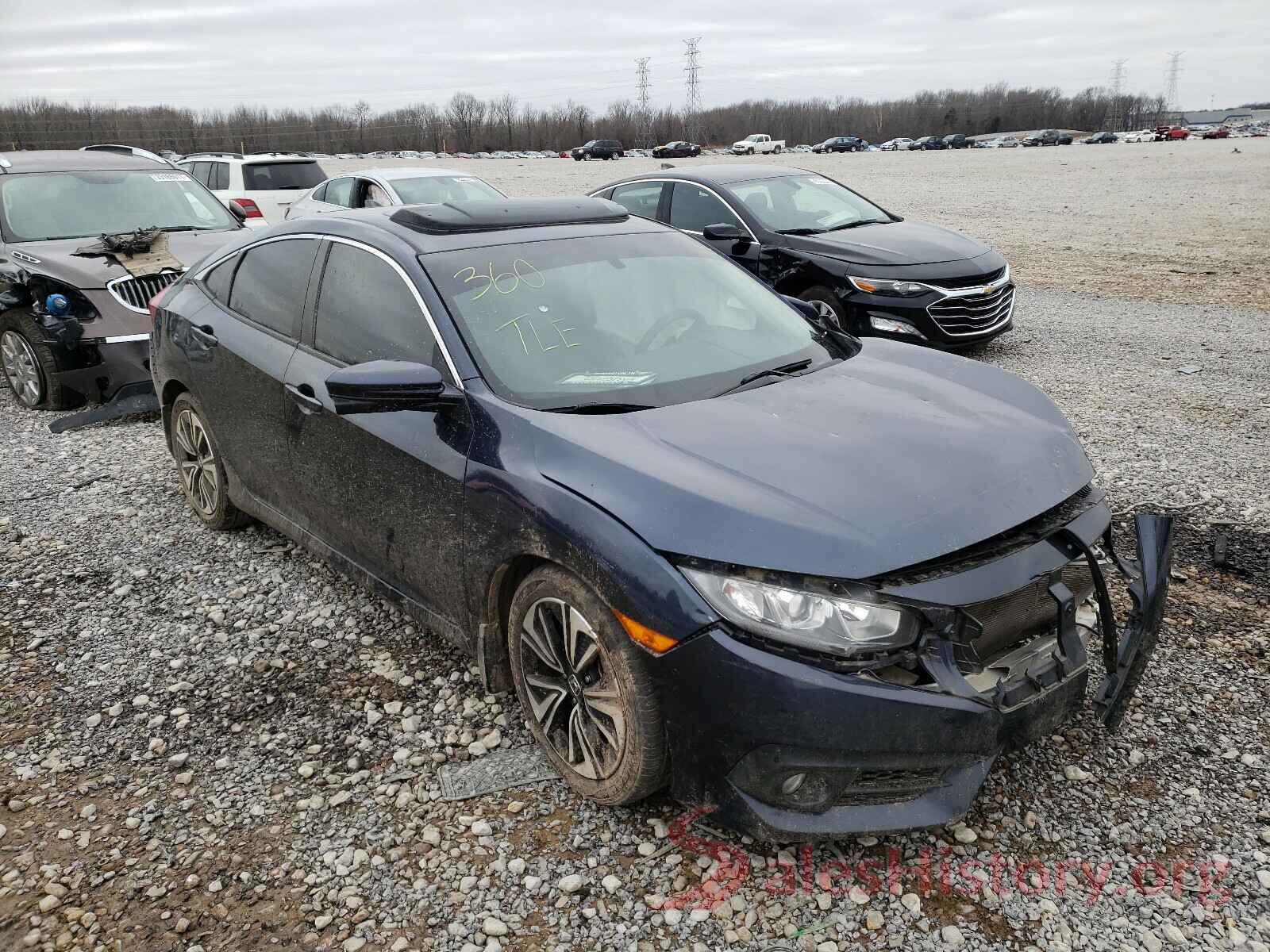 19XFC1F39GE007376 2016 HONDA CIVIC