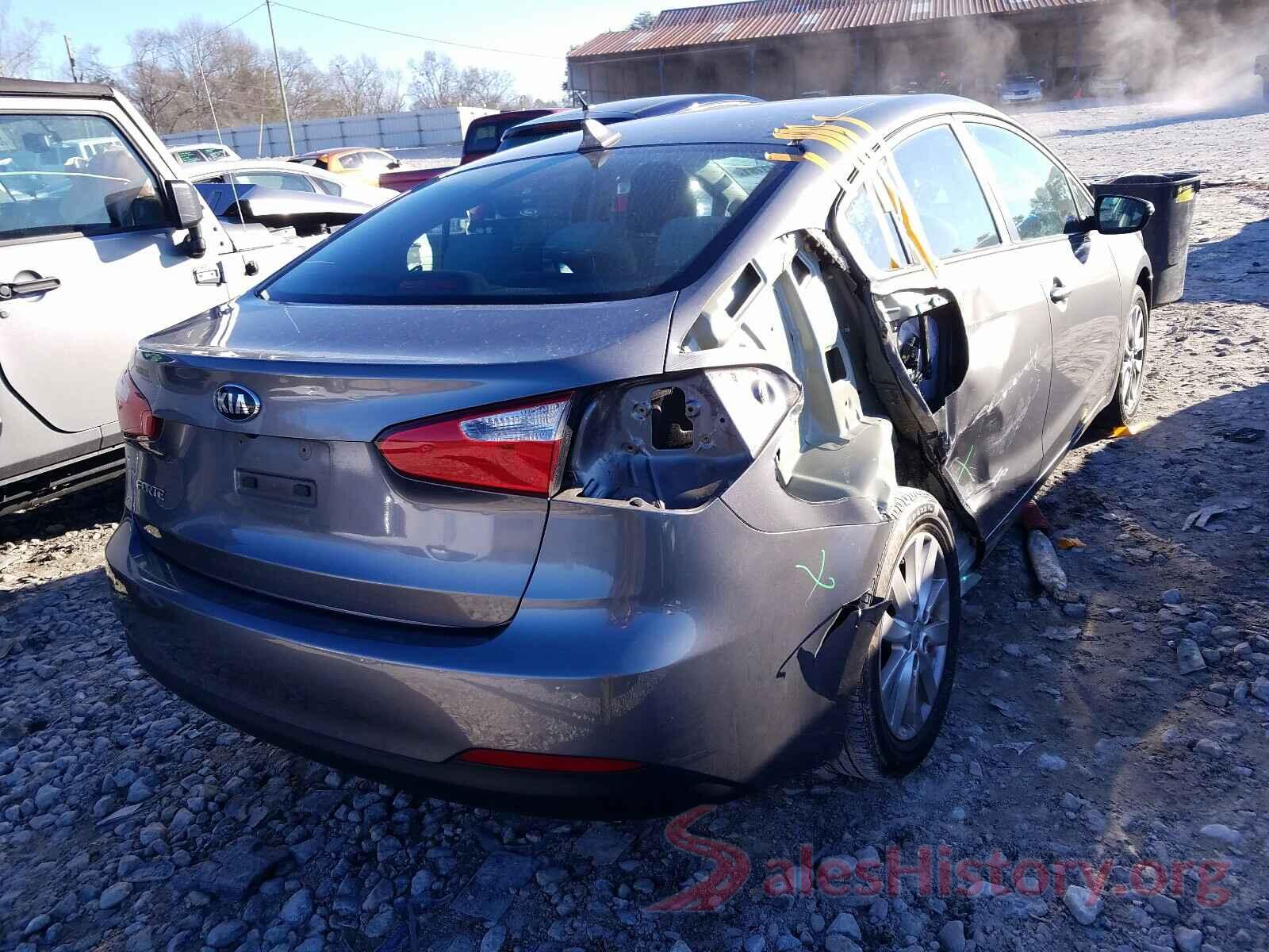 KNAFX4A63G5609951 2016 KIA FORTE