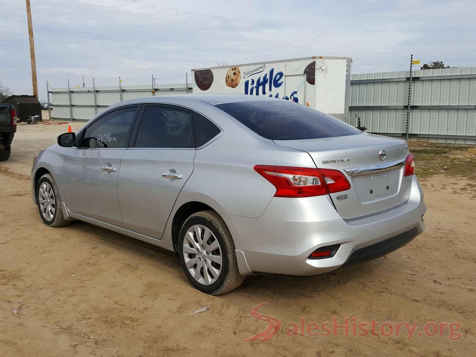 3N1AB7AP0HY372199 2017 NISSAN SENTRA