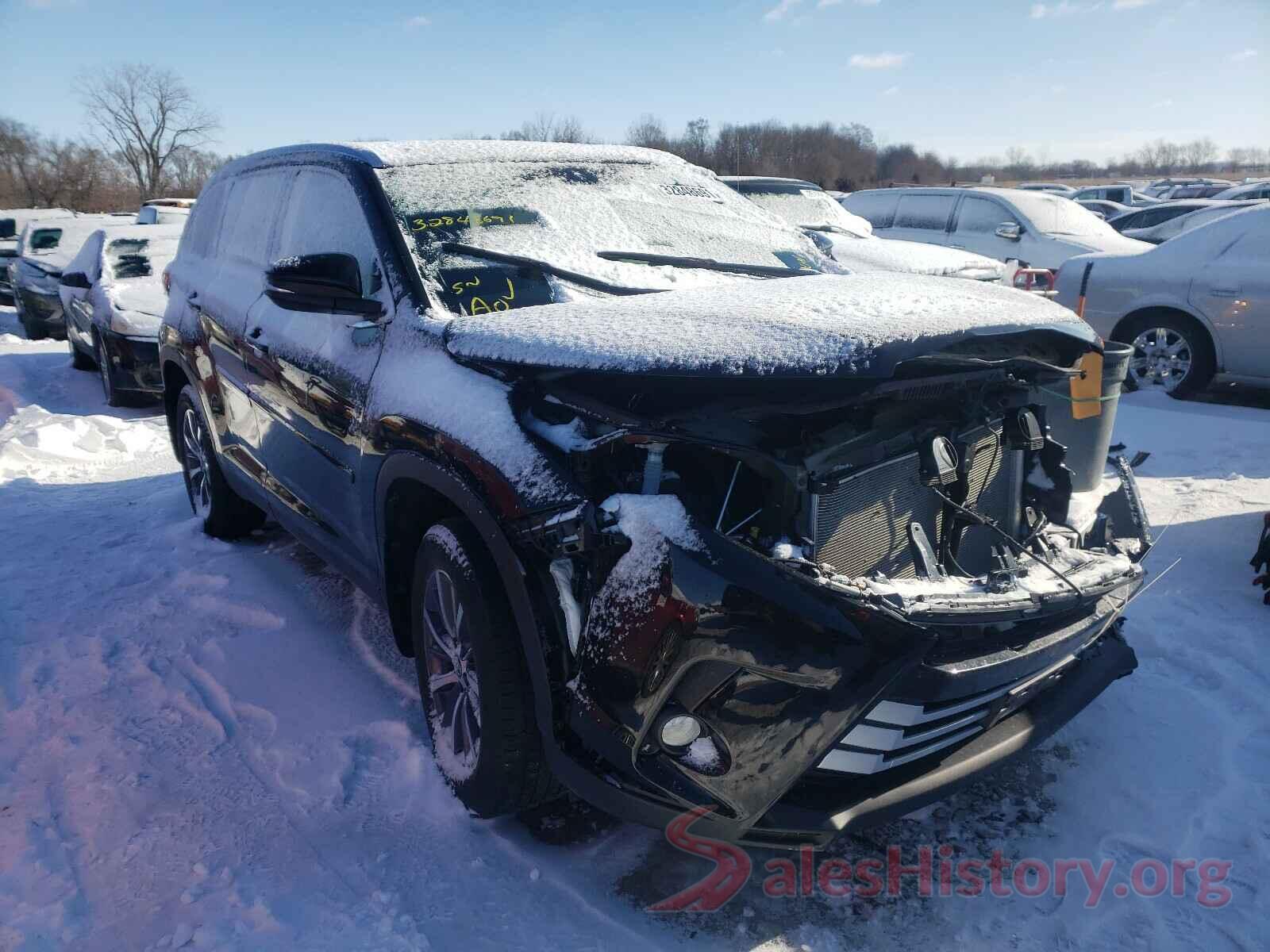 5TDJZRFH7KS587387 2019 TOYOTA HIGHLANDER