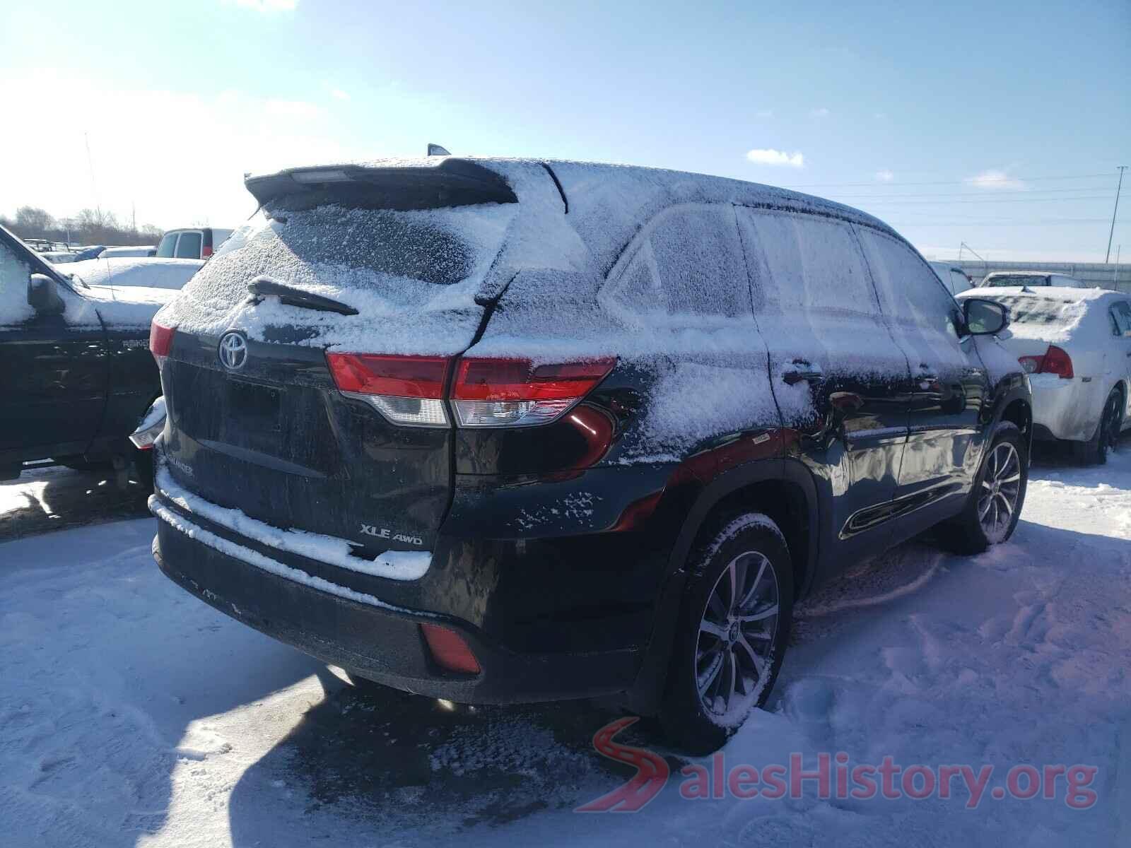 5TDJZRFH7KS587387 2019 TOYOTA HIGHLANDER