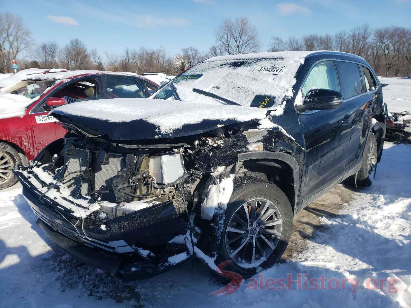 5TDJZRFH7KS587387 2019 TOYOTA HIGHLANDER