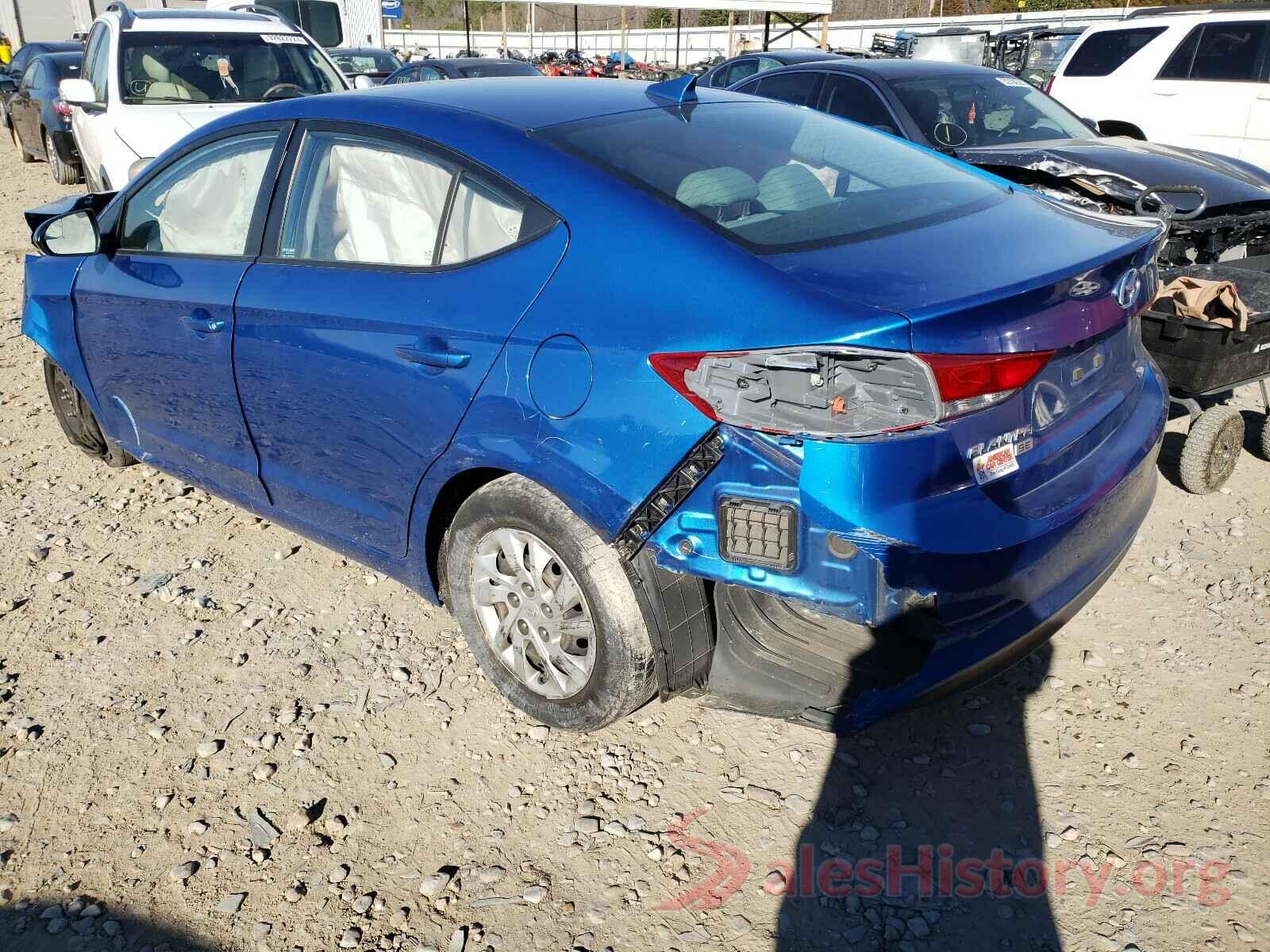 5NPD74LF8HH212549 2017 HYUNDAI ELANTRA