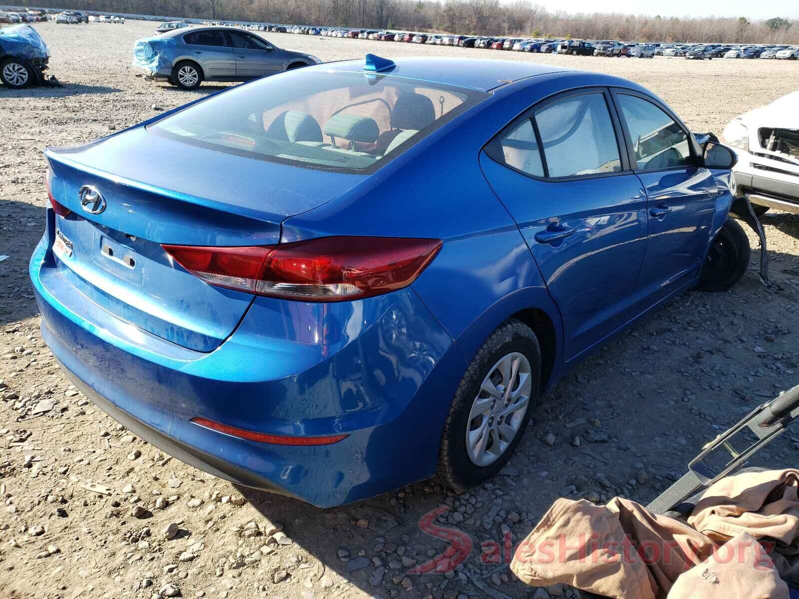 5NPD74LF8HH212549 2017 HYUNDAI ELANTRA