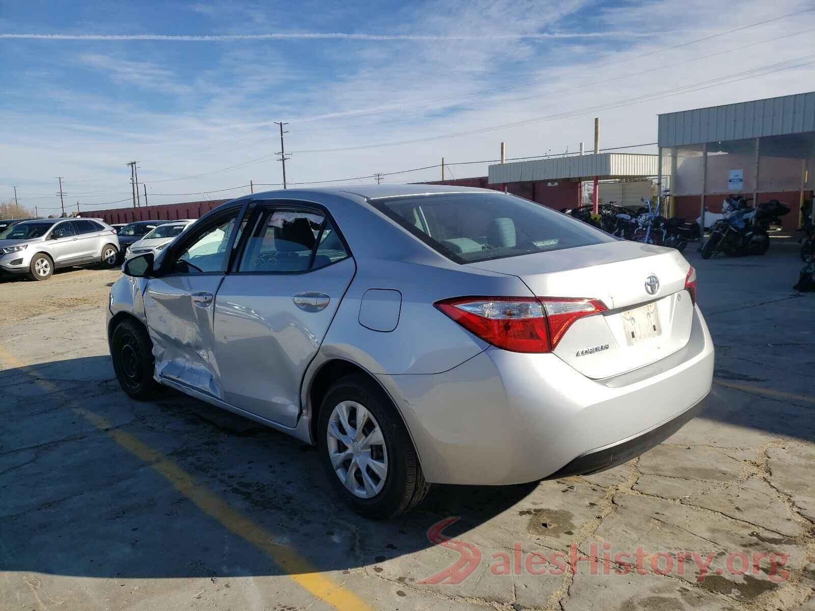 5YFBURHE7GP537997 2016 TOYOTA COROLLA