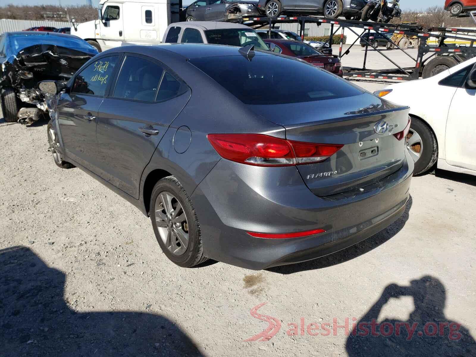 5NPD84LF5JH259024 2018 HYUNDAI ELANTRA