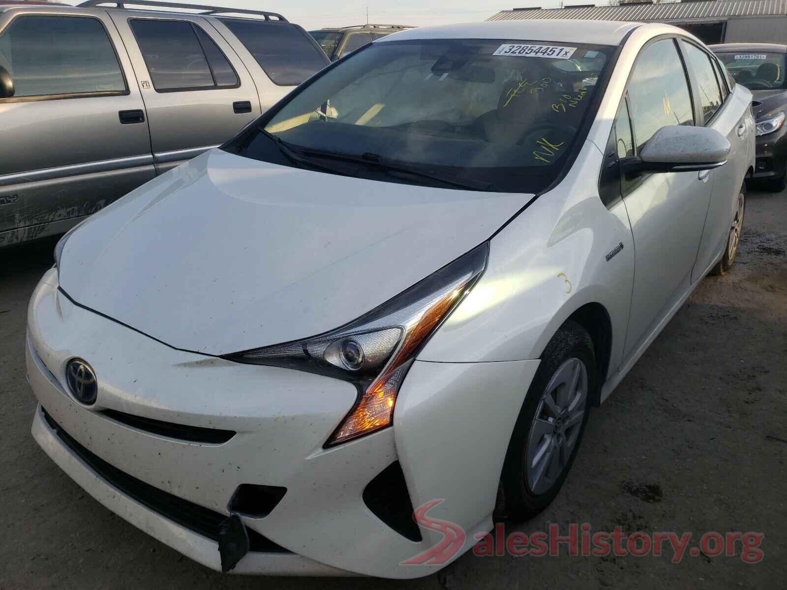 JTDKBRFU0H3045306 2017 TOYOTA PRIUS