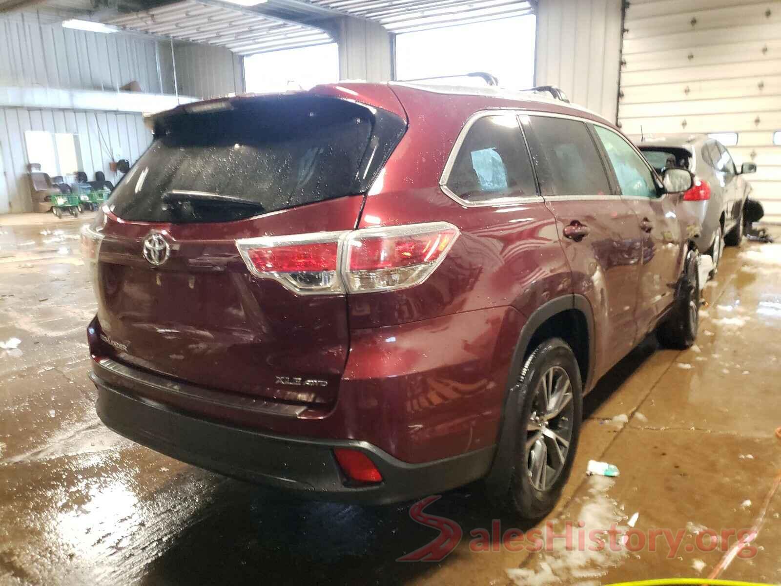 5TDJKRFH1GS321438 2016 TOYOTA HIGHLANDER