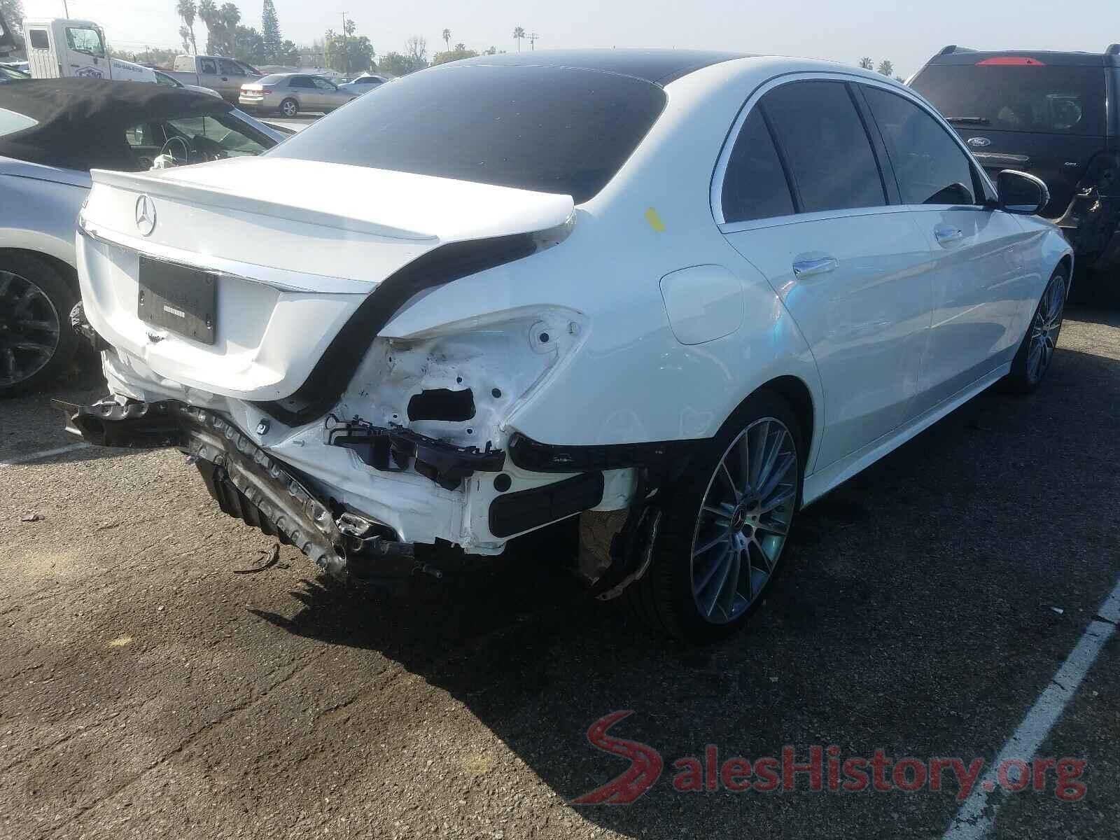 55SWF4JB5HU216292 2017 MERCEDES-BENZ C CLASS