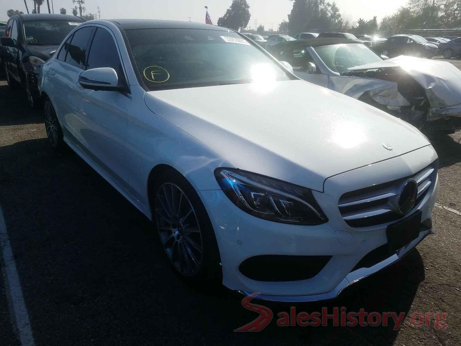 55SWF4JB5HU216292 2017 MERCEDES-BENZ C CLASS