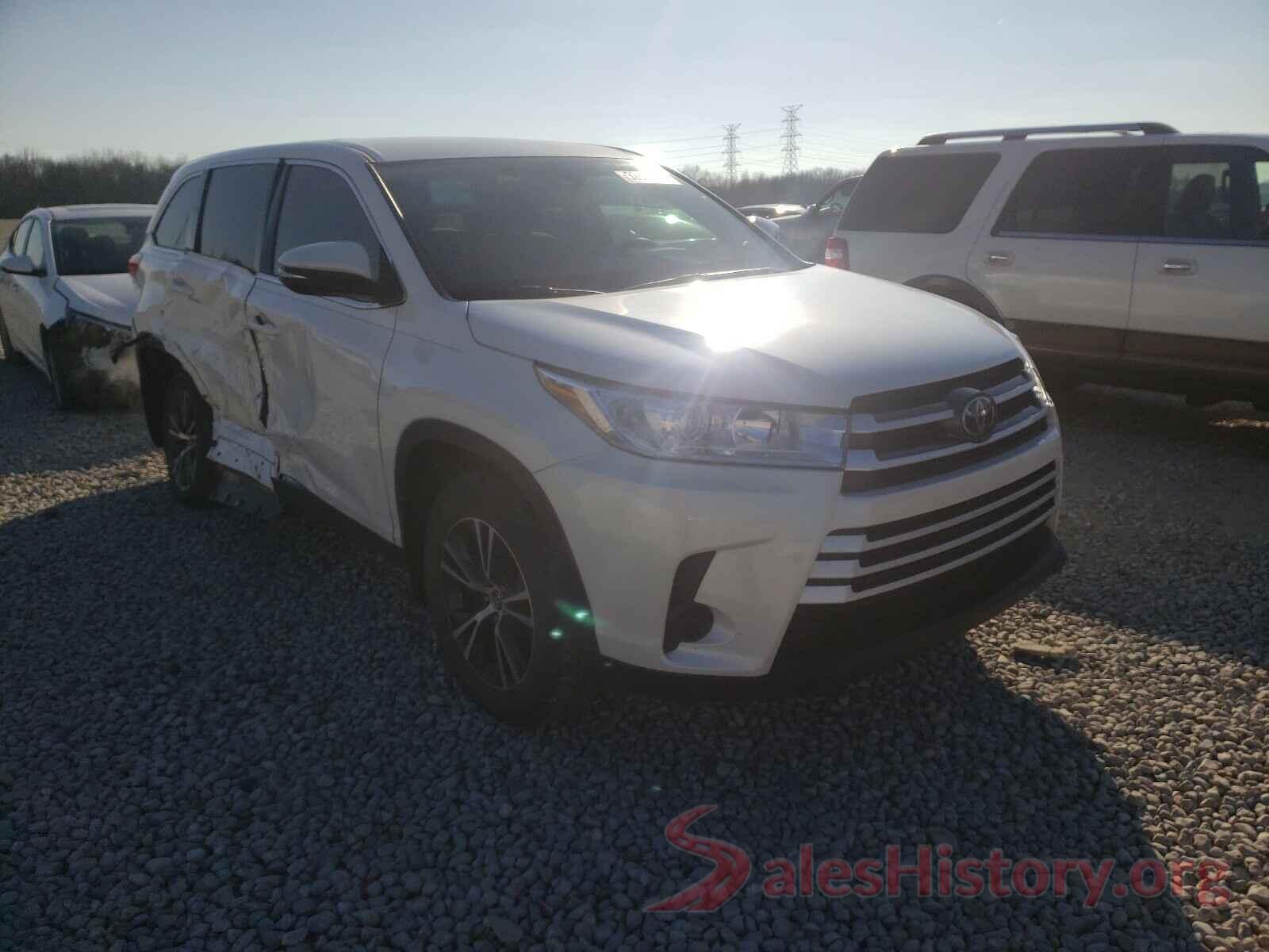 5TDZZRFH3KS294458 2019 TOYOTA HIGHLANDER