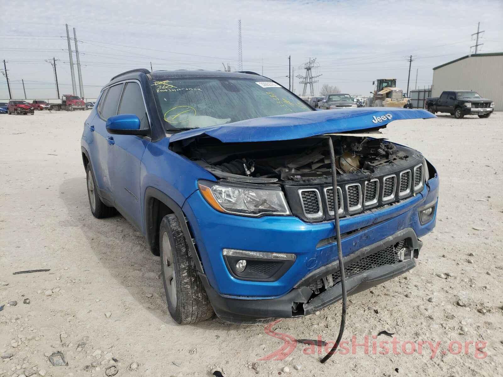 3C4NJCBB8JT233468 2018 JEEP COMPASS