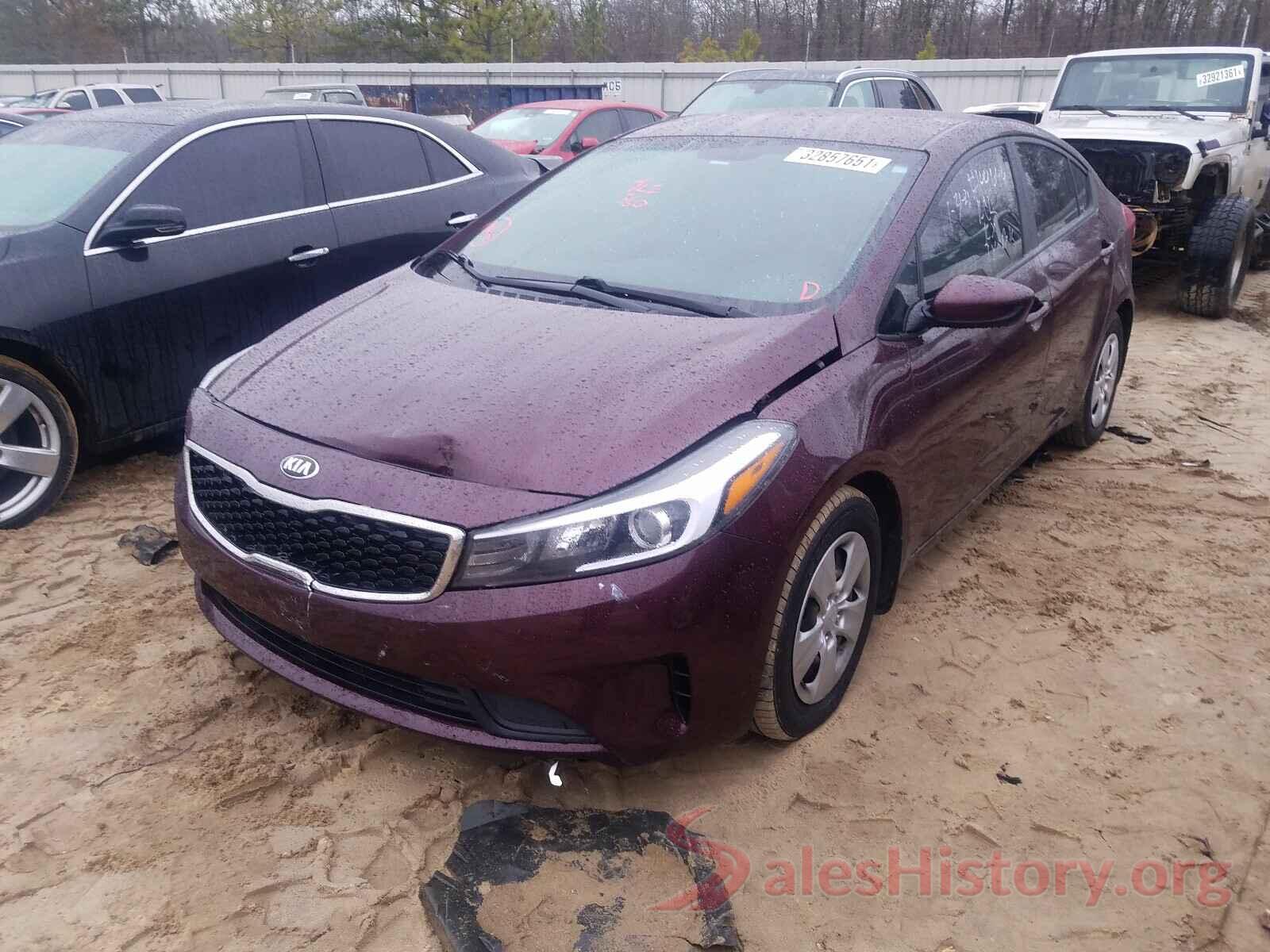 3KPFK4A74JE217292 2018 KIA FORTE