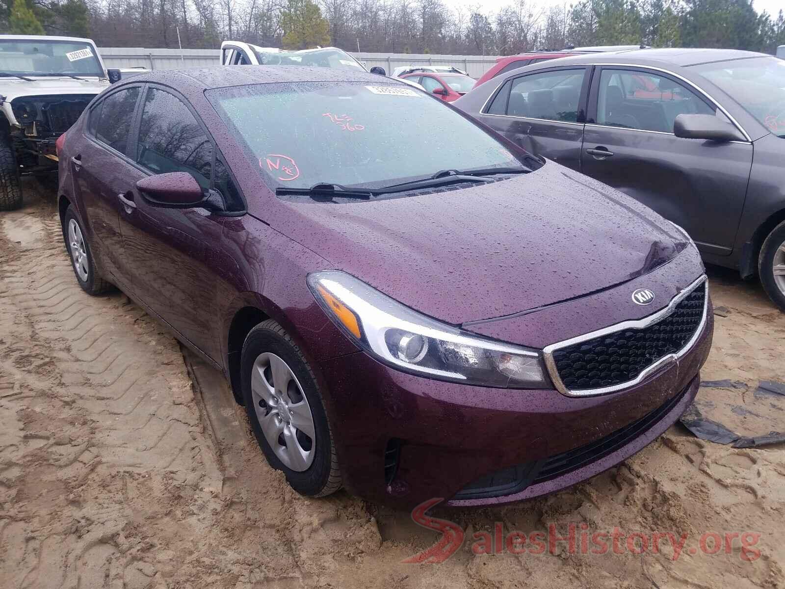 3KPFK4A74JE217292 2018 KIA FORTE