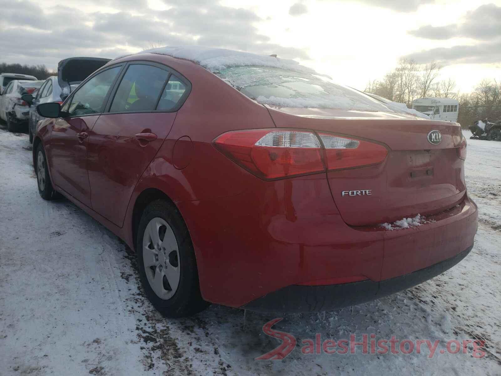 KNAFX4A65G5555746 2016 KIA FORTE